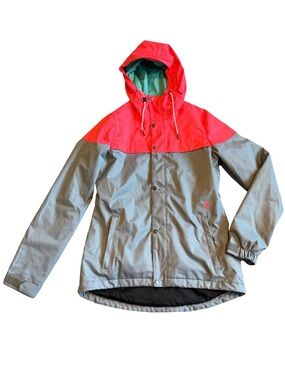 Volcom Bolt Insulated Snowboarding Jacket Snow Winter Ski Size Medium Women's